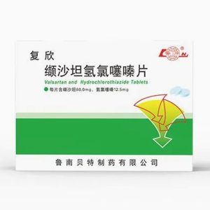 Reliable Quality Valsartan and Hydrochlorothiazide Tablets 80mg: 12.5mg: 12 Tablets