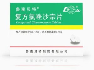 Compound Chlorzoxazone Tablets 0.275g*24 Tablets